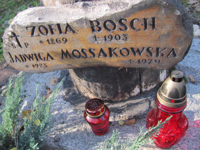 Zofia Bosch 1869 Zakopane - Grobonet - Wyszukiwarka osób pochowanych