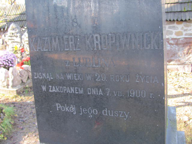 Kazimierz Kropiwnicki 1871 Zakopane - Grobonet - Wyszukiwarka osób pochowanych