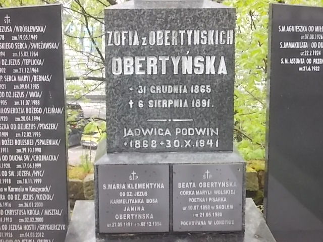 Olimpia Wróblewska 1878 Zakopane - Grobonet - Wyszukiwarka osób pochowanych