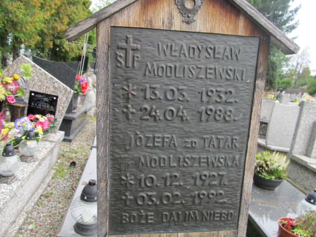 Józefa Modliszewska 1927 Zakopane - Grobonet - Wyszukiwarka osób pochowanych