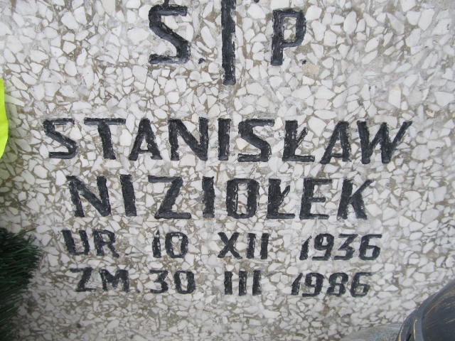 Stanisław Niziołek 1936 Zakopane - Grobonet - Wyszukiwarka osób pochowanych