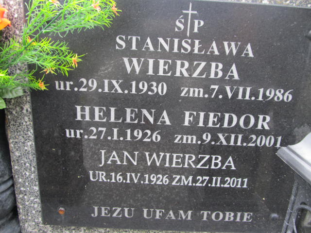 Jan Wierzba 1926 Zakopane - Grobonet - Wyszukiwarka osób pochowanych