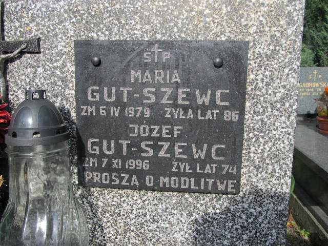 Maria Gut Szewc Zakopane - Grobonet - Wyszukiwarka osób pochowanych