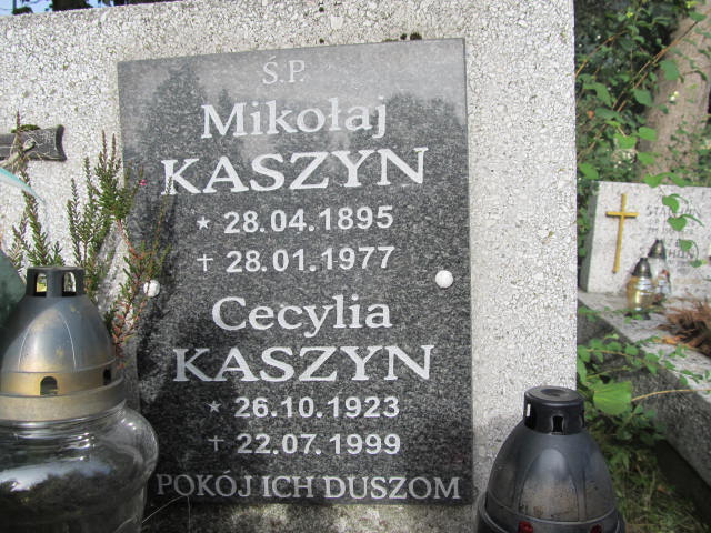 Cecylia Kaszyn 1923 Zakopane - Grobonet - Wyszukiwarka osób pochowanych