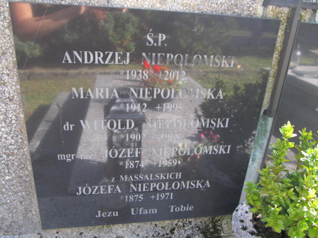 Andrzej Niepołomski 1937 Zakopane - Grobonet - Wyszukiwarka osób pochowanych