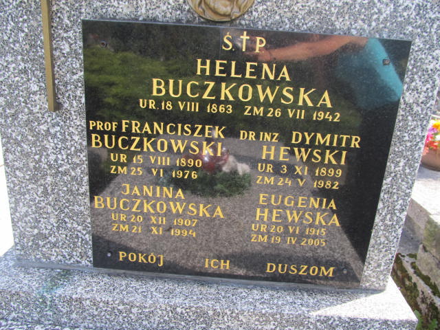Eugenia Hewska 1915 Zakopane - Grobonet - Wyszukiwarka osób pochowanych