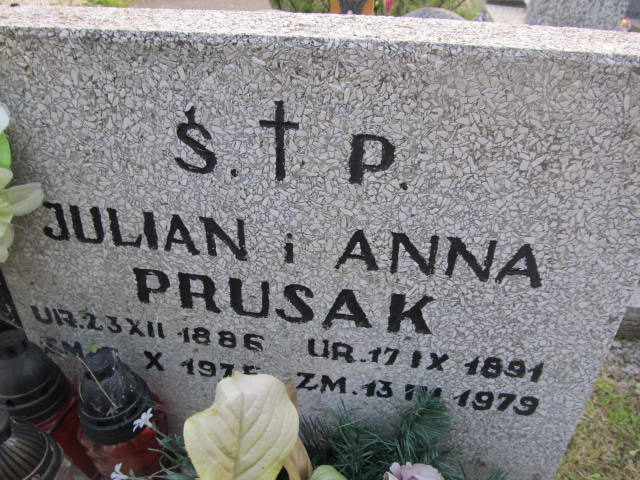 Julian Prusak 1886 Zakopane - Grobonet - Wyszukiwarka osób pochowanych