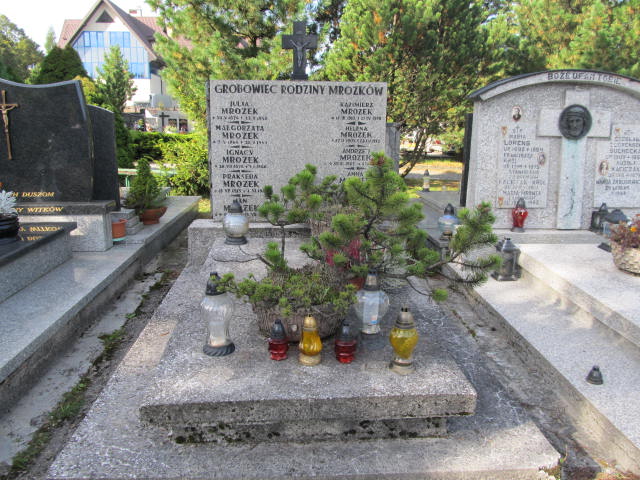 Grób Małgorzata Mrożek