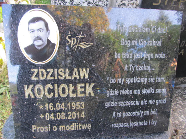 Zdzisław Kociołek 1953 Zakopane - Grobonet - Wyszukiwarka osób pochowanych