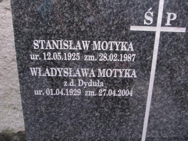 Stanisław Motyka 1925 Zakopane - Grobonet - Wyszukiwarka osób pochowanych