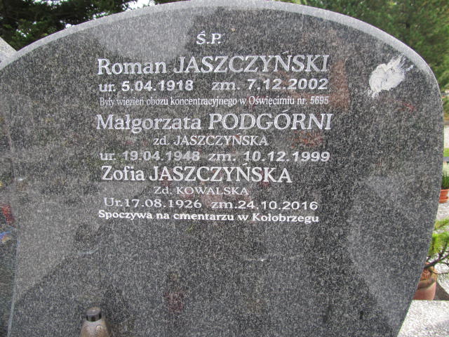 Małgorzata Podgórni 1948 Zakopane - Grobonet - Wyszukiwarka osób pochowanych