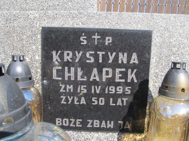 Krystyna Chłapek Zakopane - Grobonet - Wyszukiwarka osób pochowanych