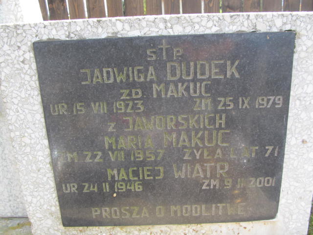 Maciej Wiatr 1946 Zakopane - Grobonet - Wyszukiwarka osób pochowanych