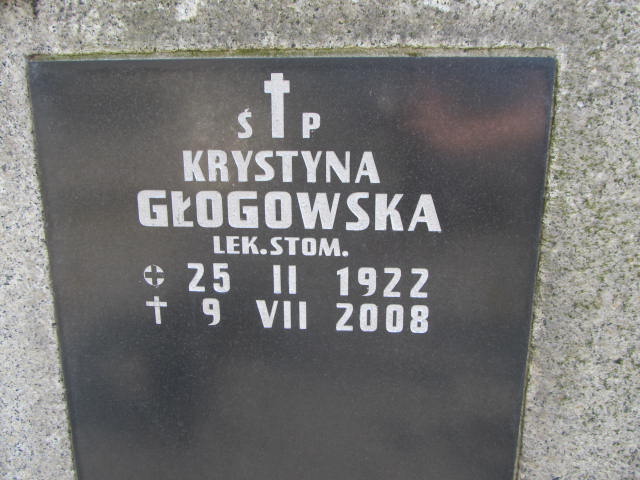 Krystyna Głogowska 1922 Zakopane - Grobonet - Wyszukiwarka osób pochowanych