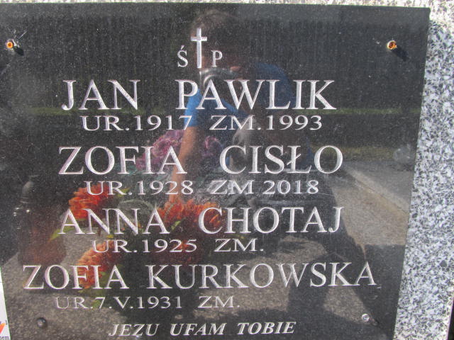 Jan Pawlik 1917 Zakopane - Grobonet - Wyszukiwarka osób pochowanych