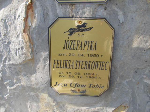 Feliksa Sterkowiec 1924 Zakopane - Grobonet - Wyszukiwarka osób pochowanych