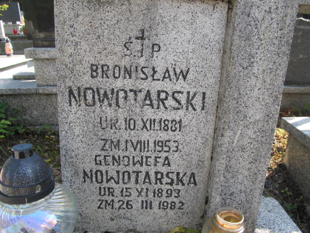 Bronisław Nowotarski 1881 Zakopane - Grobonet - Wyszukiwarka osób pochowanych