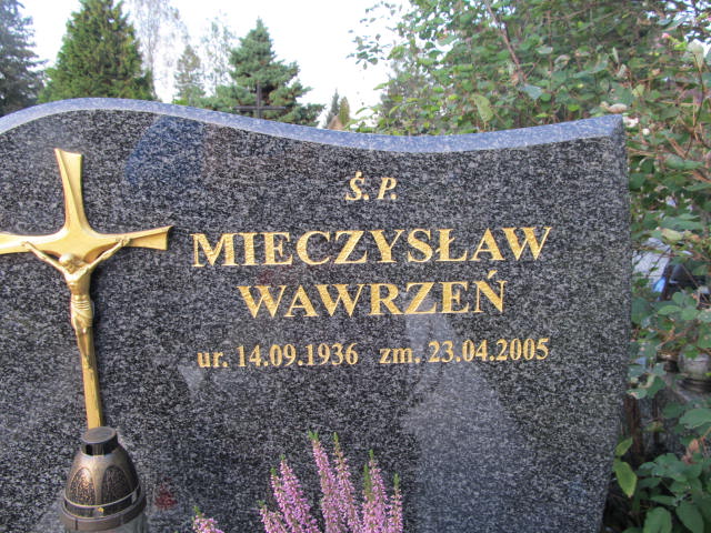 Grób Mieczysław Wawrzeń