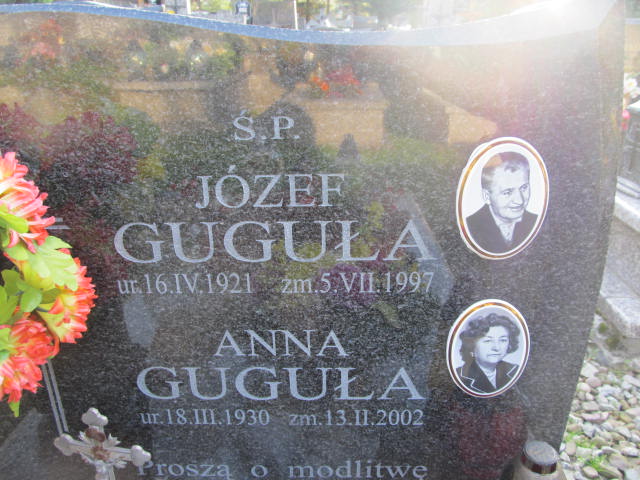 Józef Guguła 1921 Zakopane - Grobonet - Wyszukiwarka osób pochowanych