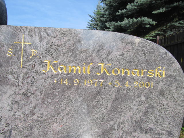 Grób Kamil Konarski