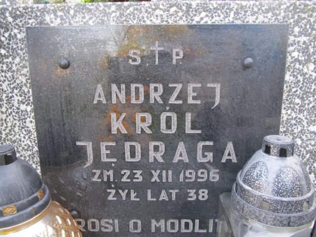 Andrzej Król Jędraga Zakopane - Grobonet - Wyszukiwarka osób pochowanych