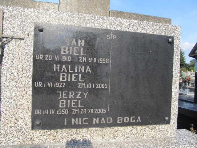 Jerzy Biel 1950 Zakopane - Grobonet - Wyszukiwarka osób pochowanych