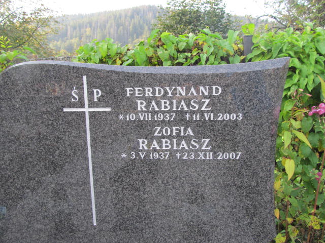 Zofia Rabiasz 1937 Zakopane - Grobonet - Wyszukiwarka osób pochowanych