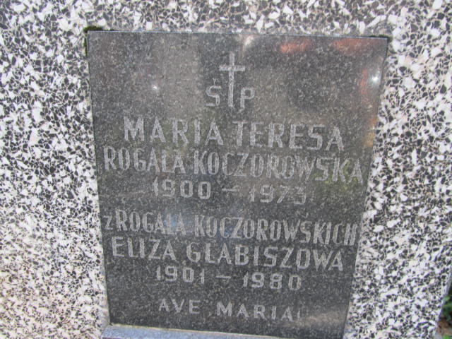 Maria Teresa Kaczorowska 1899 Zakopane - Grobonet - Wyszukiwarka osób pochowanych