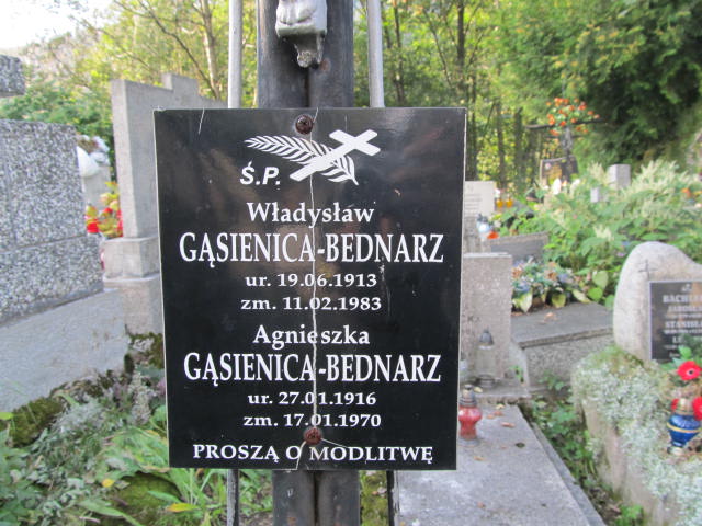 Władysław Gąsienica Bednarz Zakopane - Grobonet - Wyszukiwarka osób pochowanych