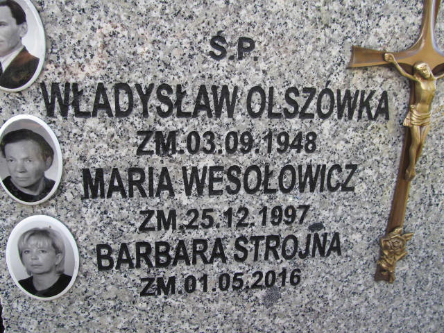 Maria Wesołowicz Zakopane - Grobonet - Wyszukiwarka osób pochowanych
