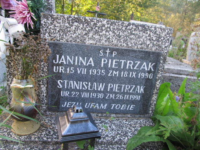 Janina Pietrzak Zakopane - Grobonet - Wyszukiwarka osób pochowanych