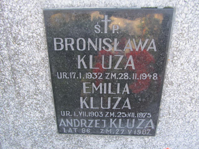 Andrzej Kluza Zakopane - Grobonet - Wyszukiwarka osób pochowanych