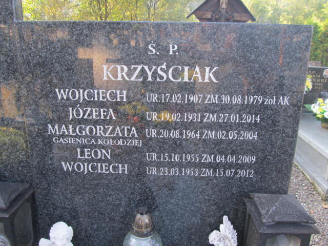 Wojciech Krzyściak Zakopane - Grobonet - Wyszukiwarka osób pochowanych