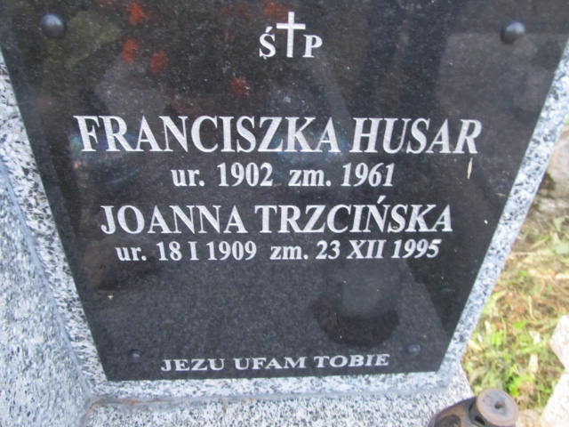 Joanna Trzcińska 1909 Zakopane - Grobonet - Wyszukiwarka osób pochowanych