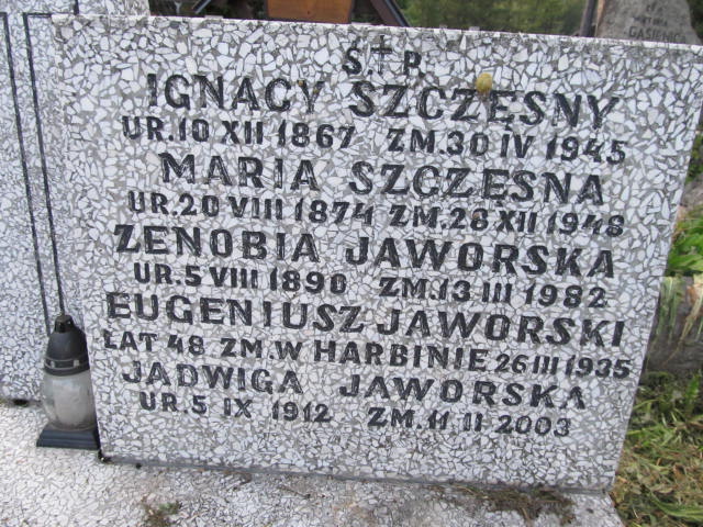 Ignacy Szczęsny 1867 Zakopane - Grobonet - Wyszukiwarka osób pochowanych
