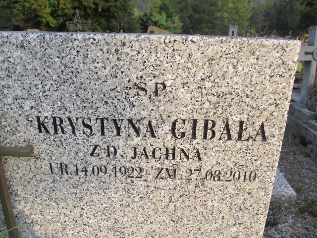 Grób Krystyna Gibała