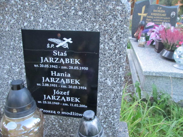 Hanna Jarząbek 1951 Zakopane - Grobonet - Wyszukiwarka osób pochowanych