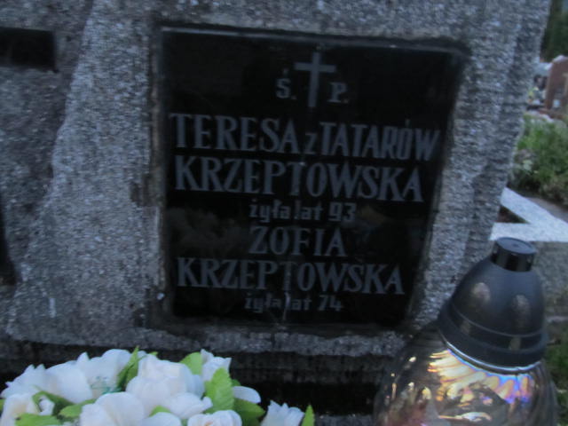 Zofia Krzeptowska Zakopane - Grobonet - Wyszukiwarka osób pochowanych