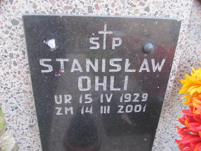 Stanisław Ohli 1929 Zakopane - Grobonet - Wyszukiwarka osób pochowanych