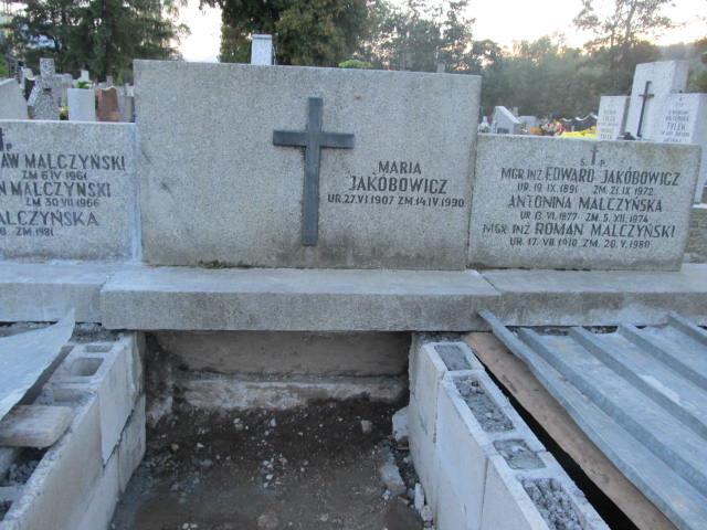 Maria Jakóbowicz 1907 Zakopane - Grobonet - Wyszukiwarka osób pochowanych