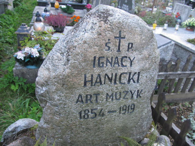 Ignacy Hanicki 1853 Zakopane - Grobonet - Wyszukiwarka osób pochowanych