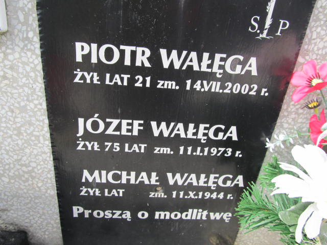 Józef Wałęga Zakopane - Grobonet - Wyszukiwarka osób pochowanych