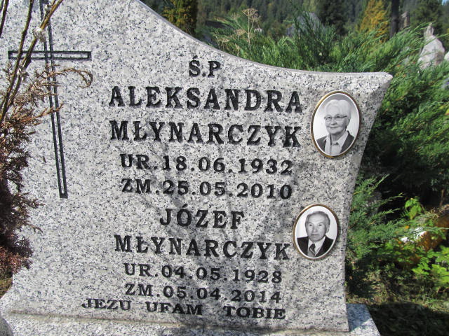 Aleksandra Młynarczyk 1932 Zakopane - Grobonet - Wyszukiwarka osób pochowanych