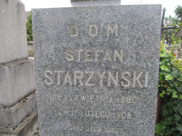 Stefan Starzyński 1880 Zakopane - Grobonet - Wyszukiwarka osób pochowanych