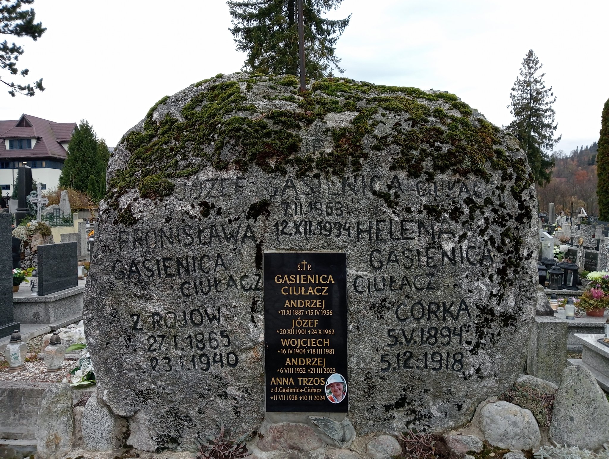 Wojciech Gąsienica Ciułacz 1904 Zakopane - Grobonet - Wyszukiwarka osób pochowanych