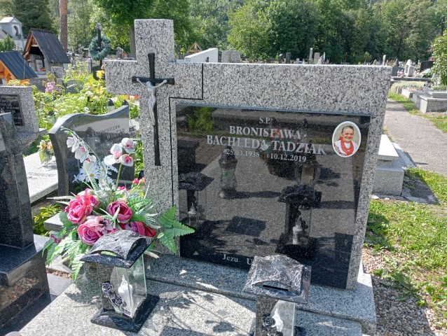 Bronisława Bachleda Tadziak 1938 Zakopane - Grobonet - Wyszukiwarka osób pochowanych