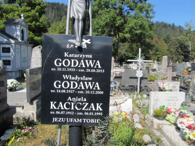 Władysław Godawa 1927 Zakopane - Grobonet - Wyszukiwarka osób pochowanych