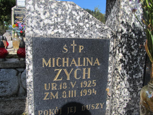 Michalina Zych 1925 Zakopane - Grobonet - Wyszukiwarka osób pochowanych