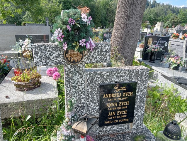 Andrzej Zych Zakopane - Grobonet - Wyszukiwarka osób pochowanych