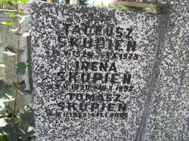 Tomasz Stanisław Skupień 1955 Zakopane - Grobonet - Wyszukiwarka osób pochowanych